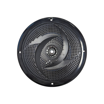Black Ultra Slim-Mount Full-Range IP56 Outdoor 6.5" Speaker