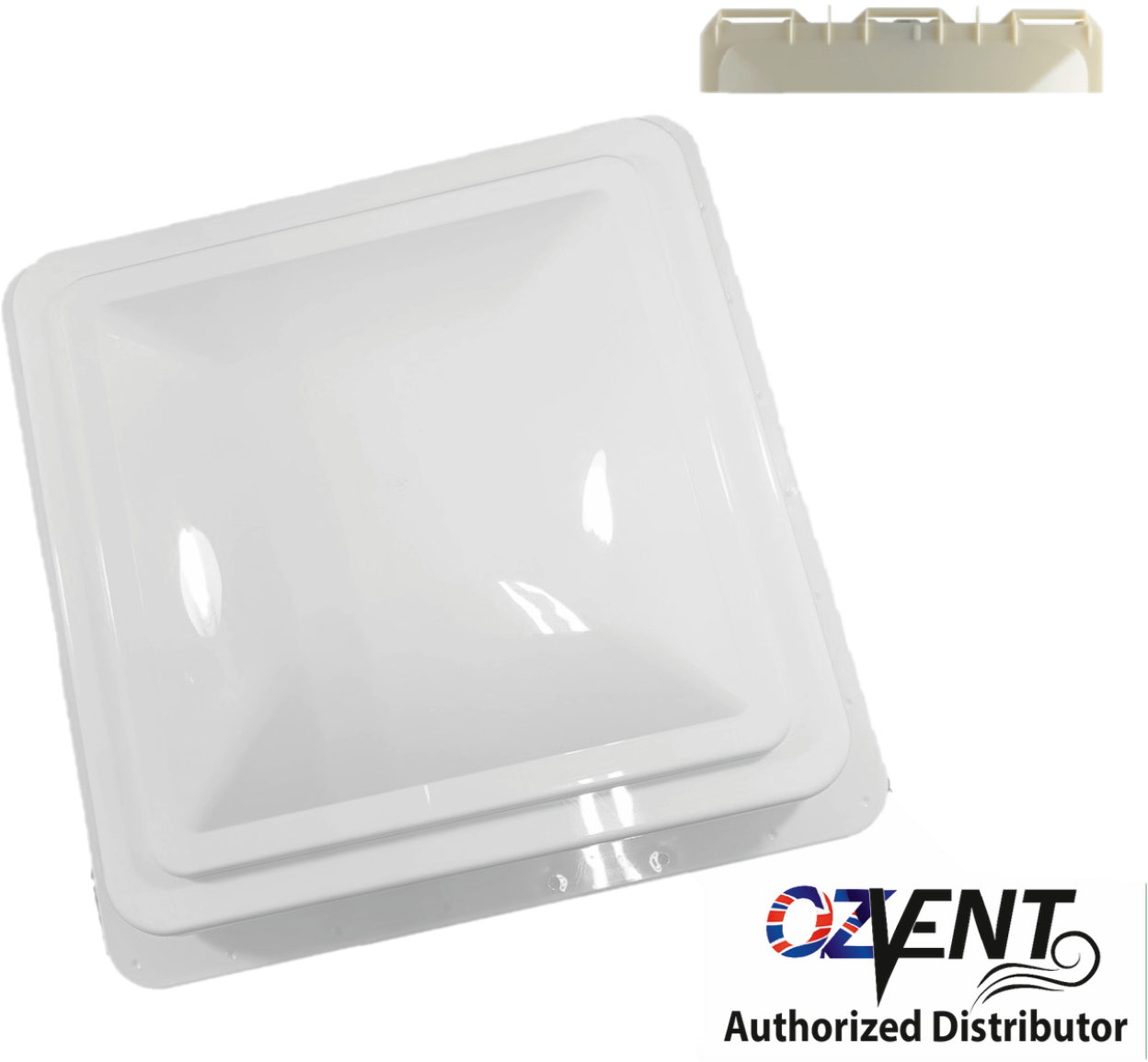 OZVENT White Replacement Lid Jensen New style