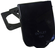 Load image into Gallery viewer, Australian RV 240V 10A Power Outlet - IP44 Black &amp; White
