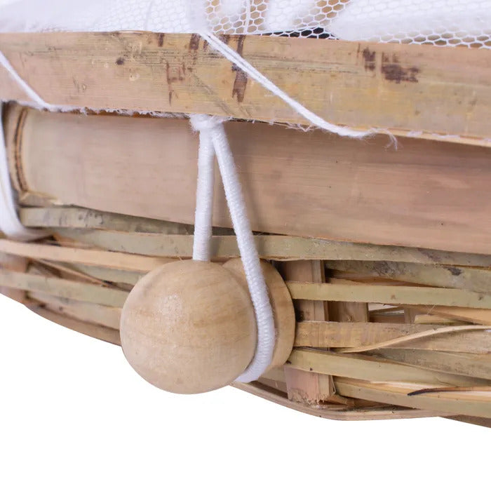 40cm Foldable Bamboo Food Cover