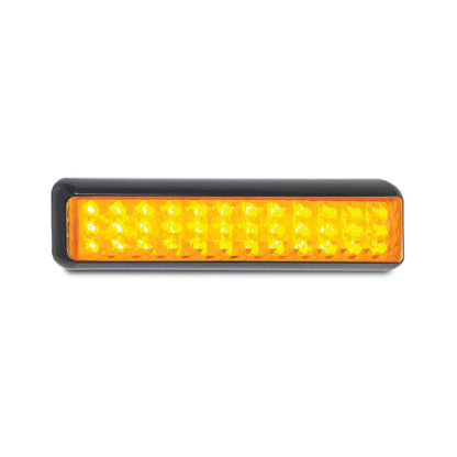 LED Autolamps 12/24V Indicator Light 36 LEDs 200x50x25mm - 200BAM