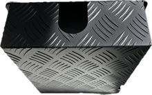 Load image into Gallery viewer, Aufocus Aluminum Black Checker Plate Diesel Tank Cover 5L
