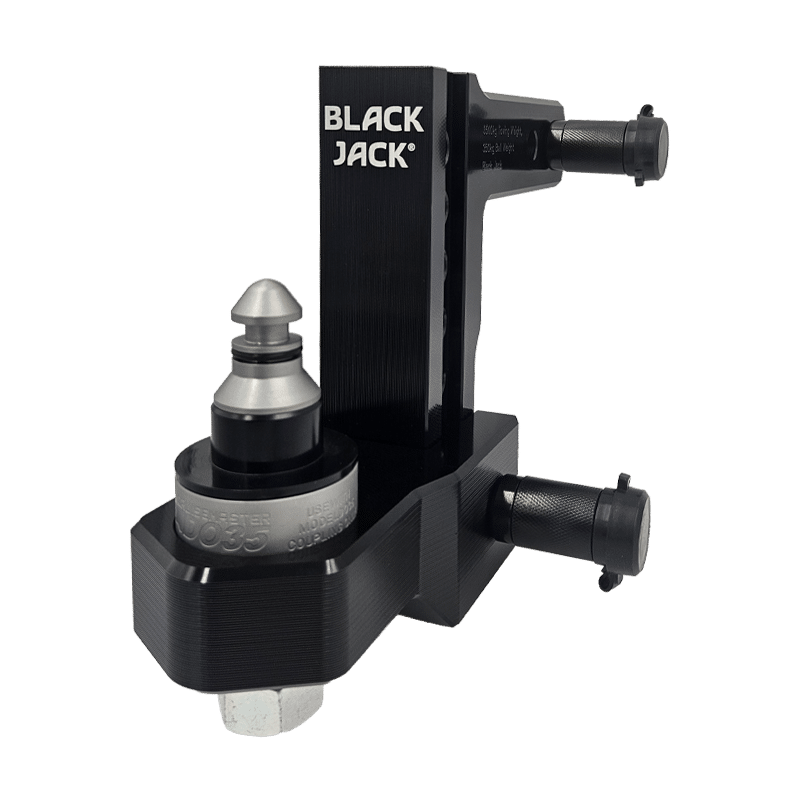 Black Centuria® Anodized Lightweight Adjustable Hitches