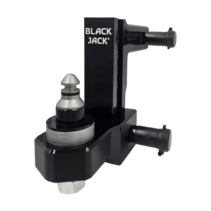 Black Centuria® Anodized Lightweight Adjustable Hitches