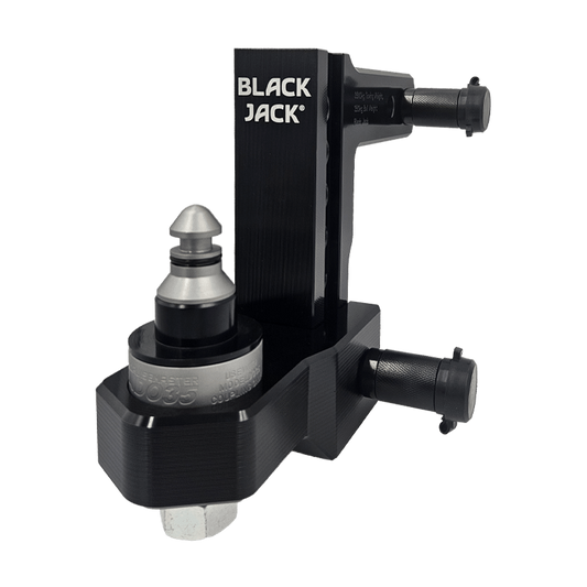 Black Centuria® Anodized Lightweight Adjustable Hitches