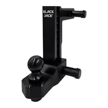 Black Centuria® Anodized Lightweight Adjustable Hitches