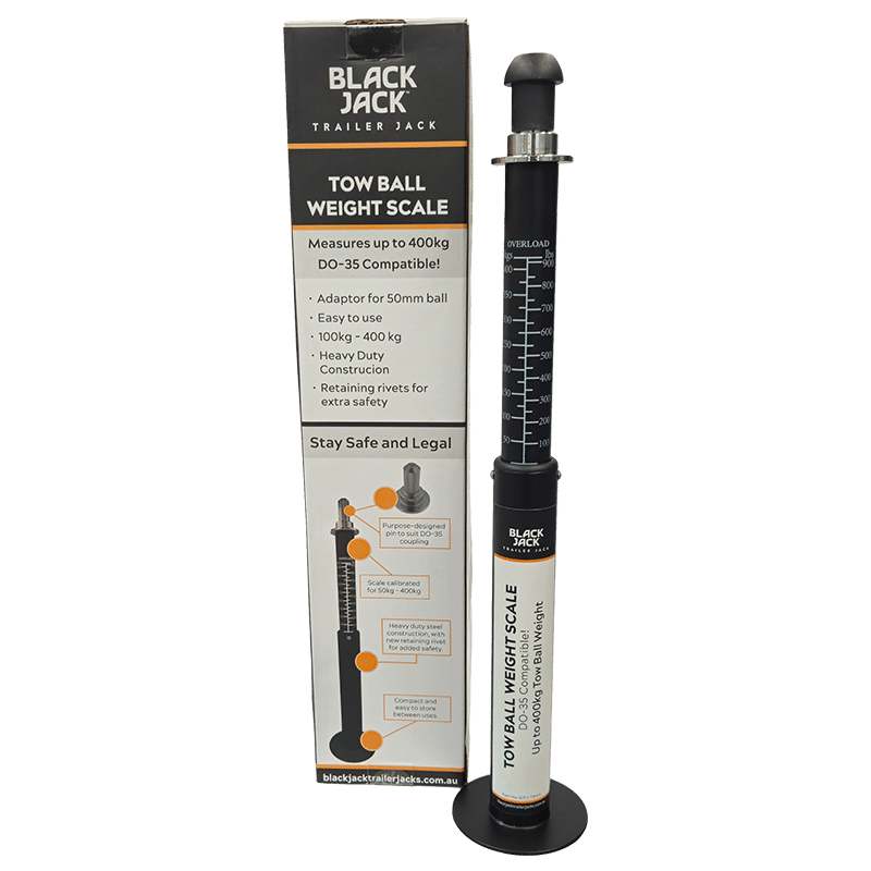 Black Jack Tow Ball Weight Scale suits DO35 or 50mm Tow Ball