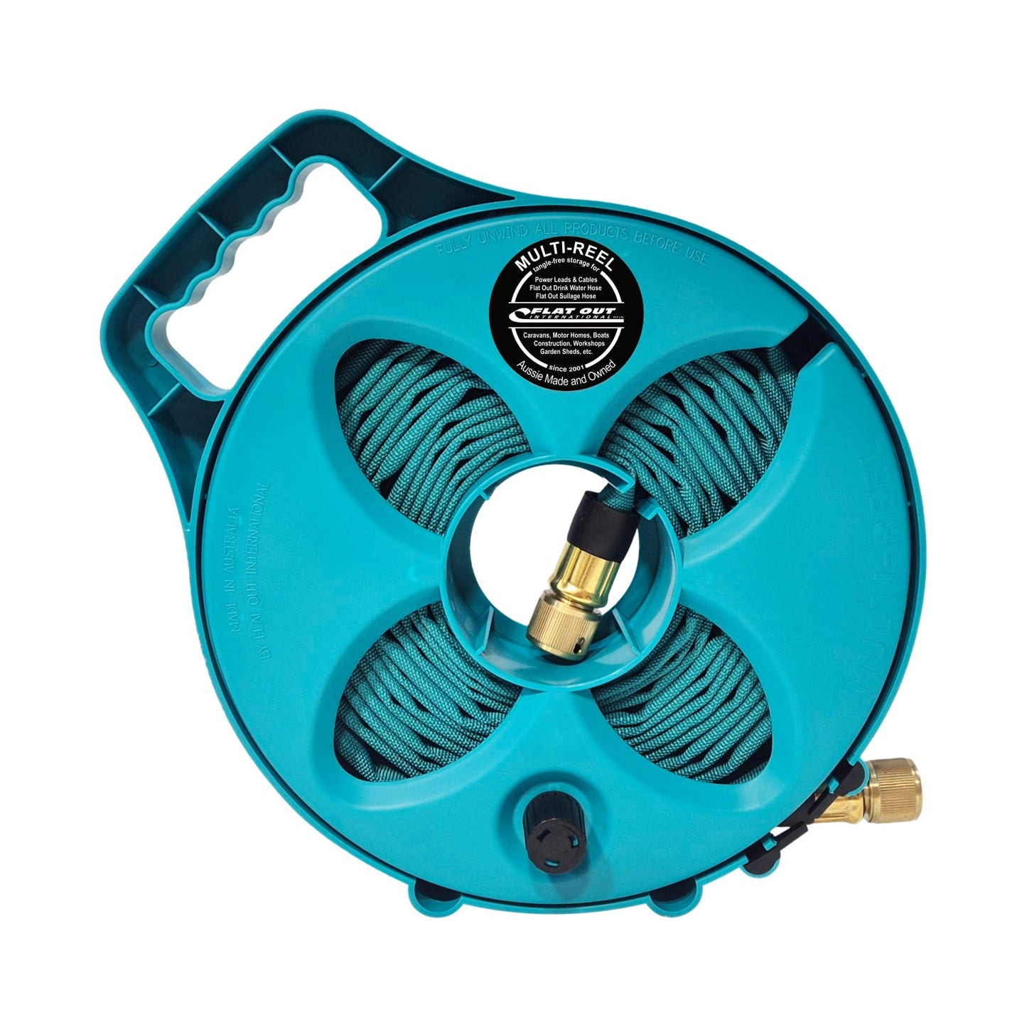7.5m Flat Out Drink Water Hose | on Compact Multi-Reel