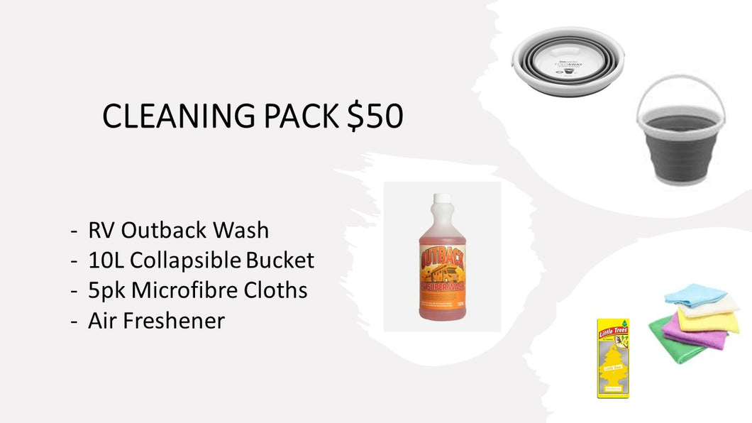 CARAVAN CLEANING PACK