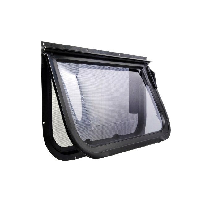 Camec Odyssey Wind-Out Window - Black Frame - 508x914mm