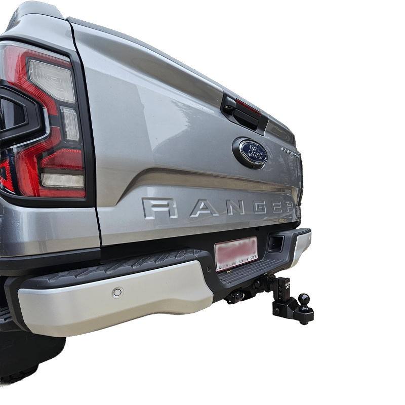 Black Centuria® Anodized Lightweight Adjustable Hitches