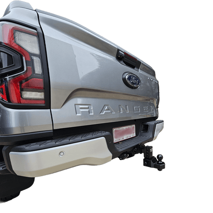 Black Centuria® Anodized Lightweight Adjustable Hitches
