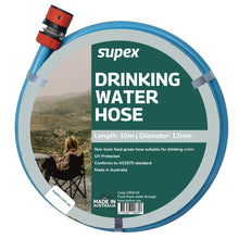 Load image into Gallery viewer, SUPEX DRINKING WATER HOSE 10M WITH FITTINGS
