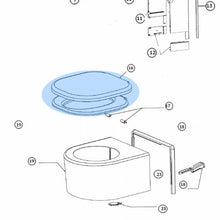 Load image into Gallery viewer, Seat Assembly - Suit Dometic Saneo Toilets
