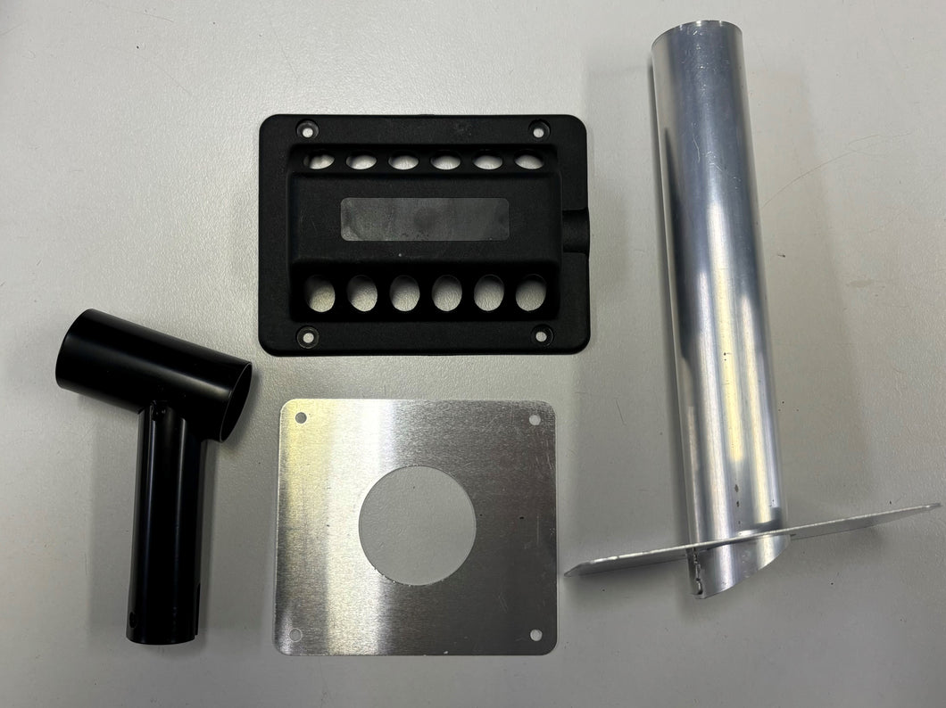 Dometic Gas Flue kit Black