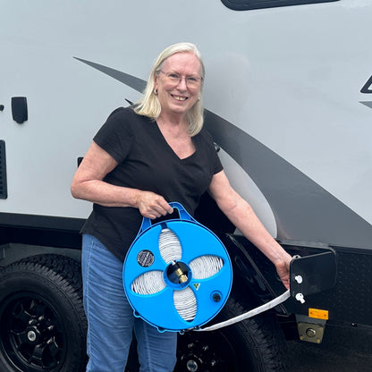 12.5m Flat Out Drink Water Hose | on Narrow Multi-Reel