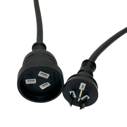 15m Premium Flat Out 10amp Extension Lead | with Compact Multi-Reel