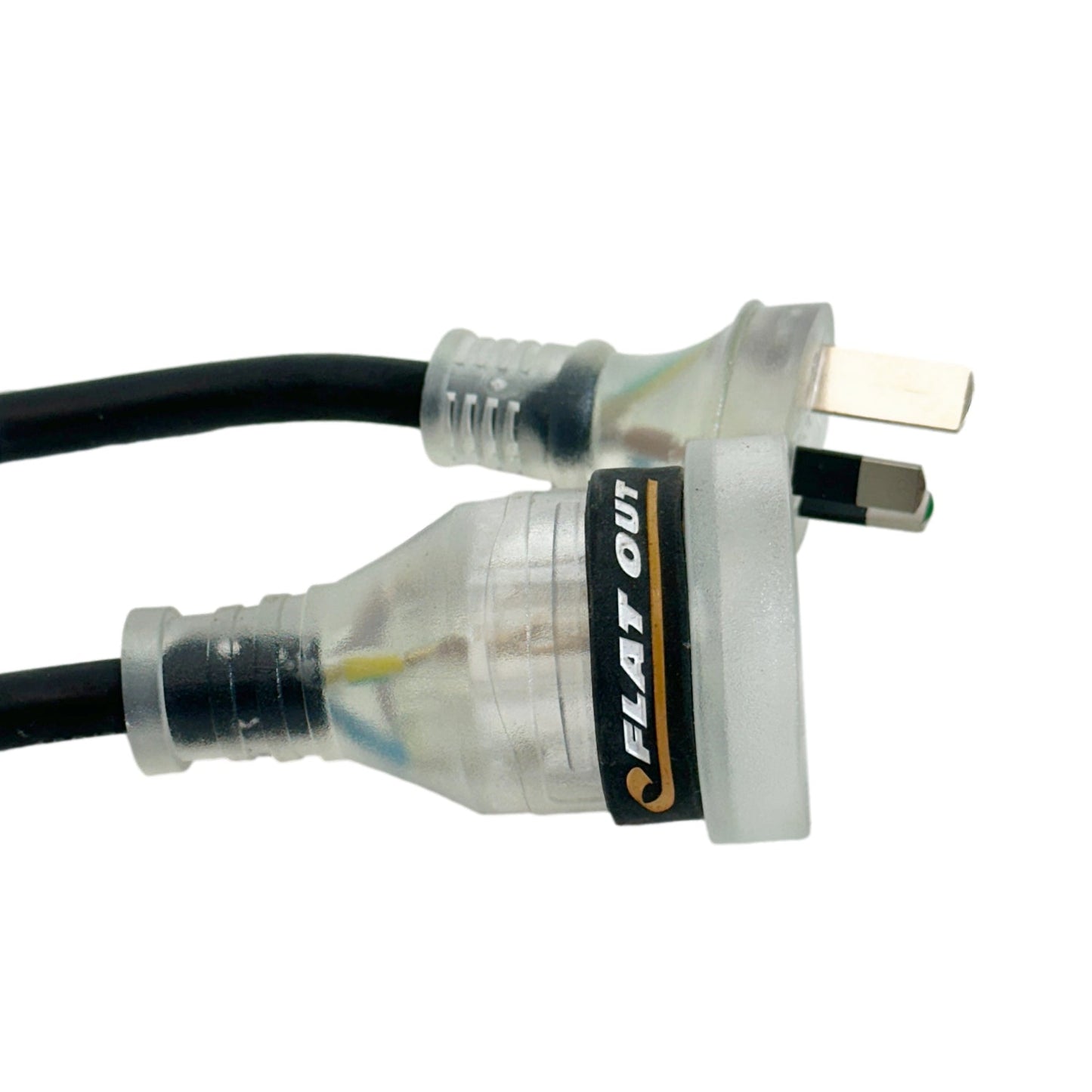 12m Premium Flat Out 15amp Extension Lead | with Compact Multi-Reel