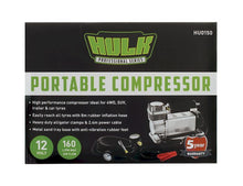 Load image into Gallery viewer, HULK 4X4 PORTABLE AIR COMPRESSOR 160L/MINUTE
