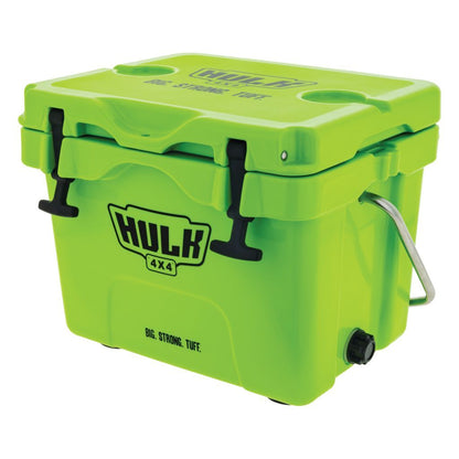 HULK 4X4 15L PORTABLE ICE COOLER BOX WITH S/STEEL CARRY HANDLE