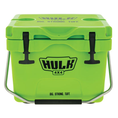 HULK 4X4 15L PORTABLE ICE COOLER BOX WITH S/STEEL CARRY HANDLE