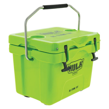HULK 4X4 15L PORTABLE ICE COOLER BOX WITH S/STEEL CARRY HANDLE