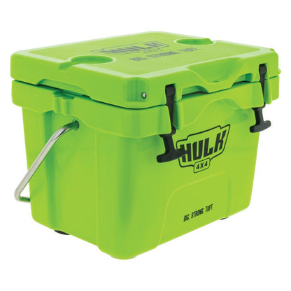 HULK 4X4 15L PORTABLE ICE COOLER BOX WITH S/STEEL CARRY HANDLE