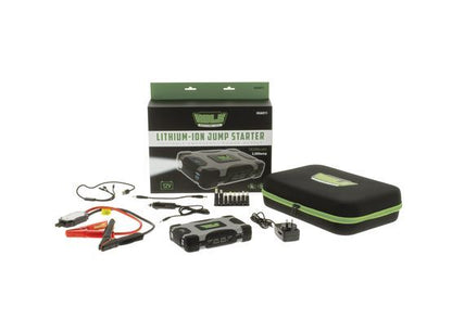LITHIUM-COBALT JUMP STARTER 18,000mAh W/LED DISPLY, CARRY