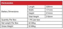 Load image into Gallery viewer, DC12-120 Hardcore 12V 120Ah AGM battery
