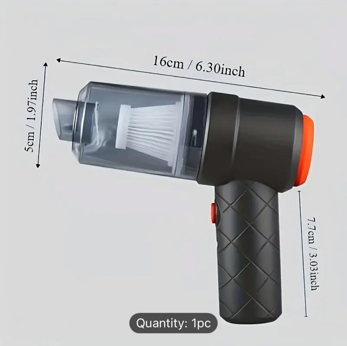2 in 1 - Mini Vacuum & Blower