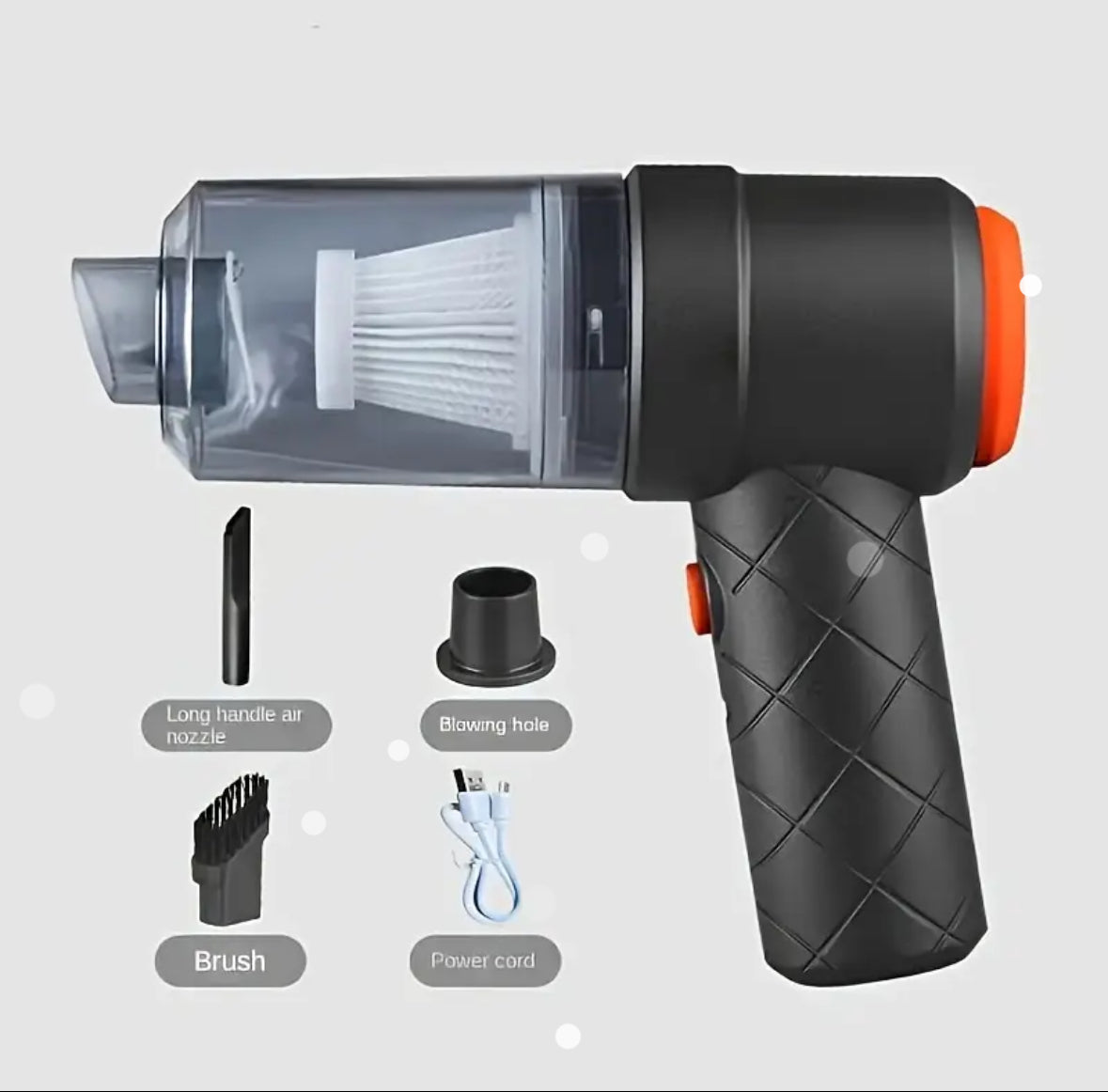 2 in 1 - Mini Vacuum & Blower