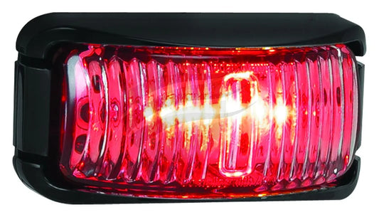 LED REAR END OUTLINE MARKR LMP 12/24V BLACK HOUSNG 16cm LEAD