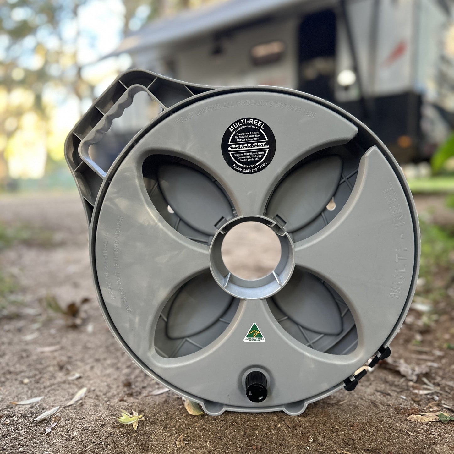 Narrow Multi-Reel | Australian Made cable reel ready for your cable