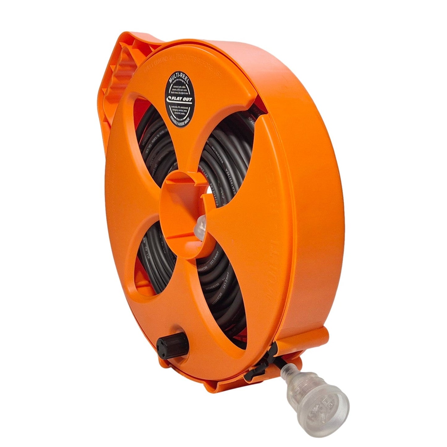20m 15amp Extension Lead |  (1.5mm² Core) on Narrow Multi-Reel