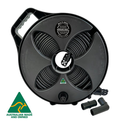 25mm Flat Out Sullage Hose 9m | as 3+6m on Narrow Multi-Reel