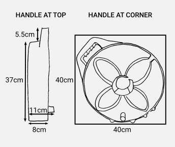 25mm Flat Out Sullage Hose: 9m on Multi-Reel Narrow Black