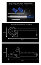 Load image into Gallery viewer, Jockey Wheel &amp; Chainsaw buddy
