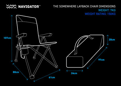 THE SOMEWHERE LAYBACK CHAIR