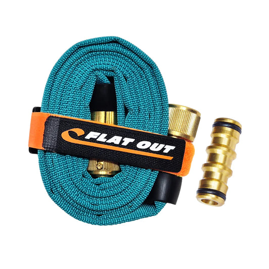 2.5m Flat Out Extension Hose (Teal)