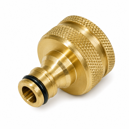 Tap Adaptor: ¾" & 1" to snap-on brass
