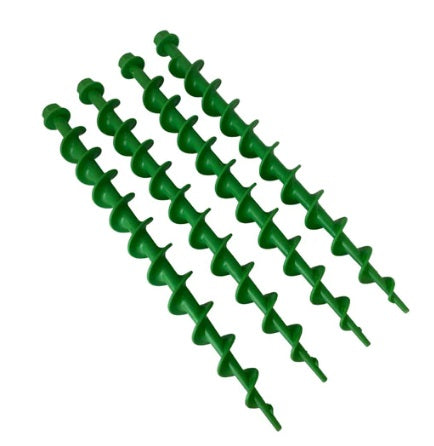 SCREW TENT PEGS - 300MM LONG - BEACH/SAND