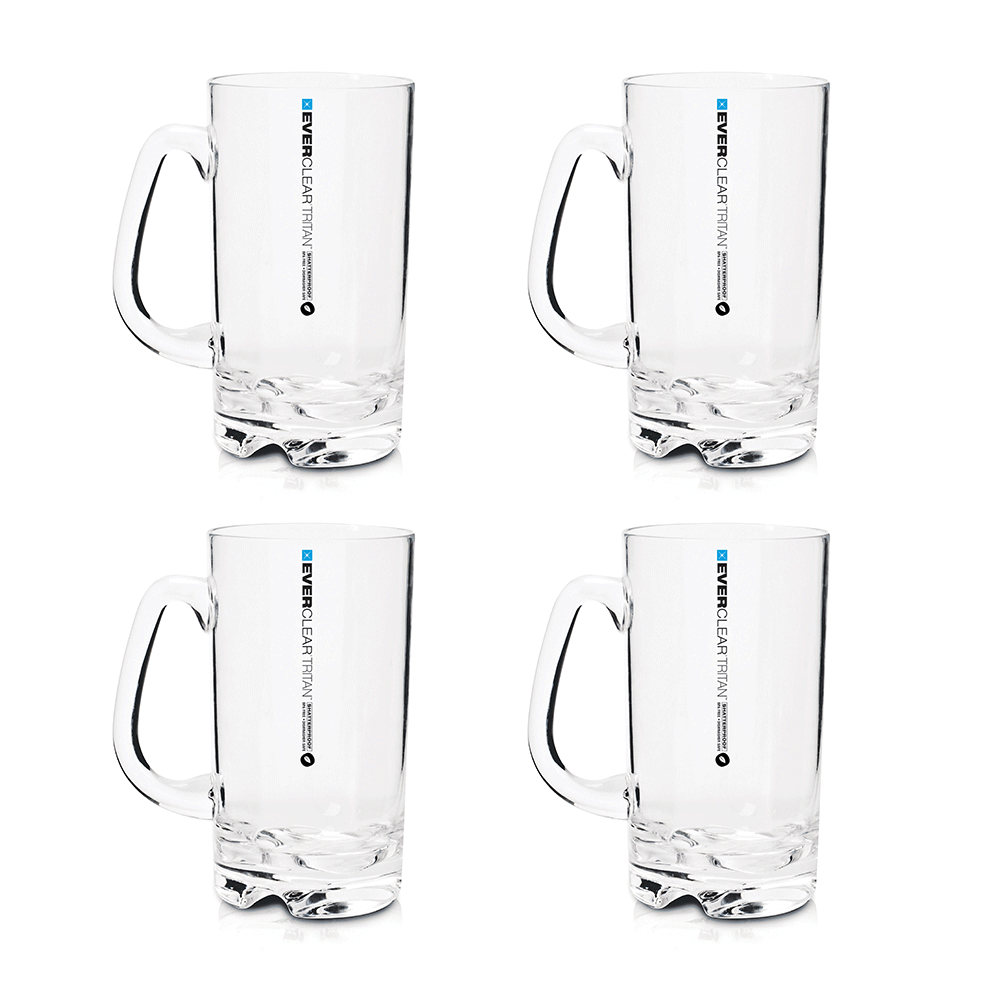 Tritan Beer Mug 530ml 4pk