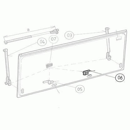 Window Latch- Suit Maygood / Mobicool Windows LH & RH