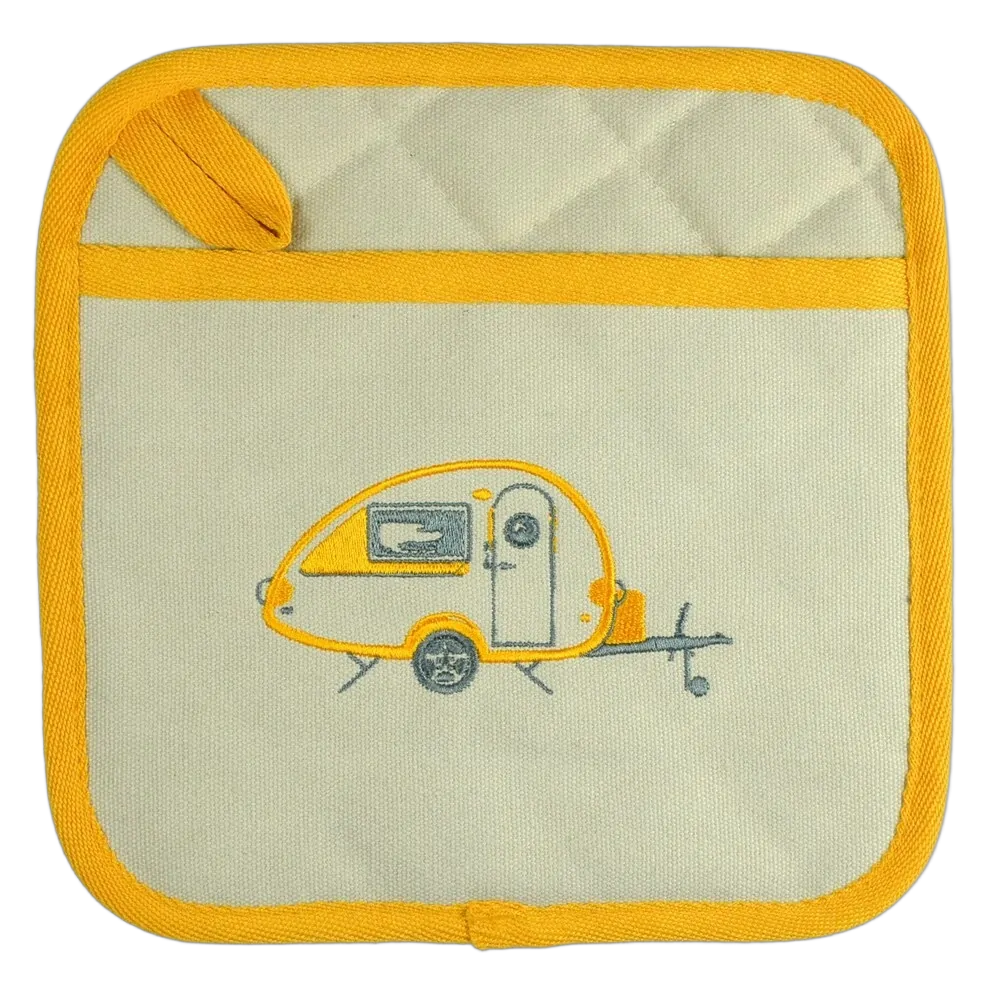 Van Go Collections Embroidered Pot holders - various colours