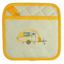 Load image into Gallery viewer, Van Go Collections Embroidered Pot holders - various colours

