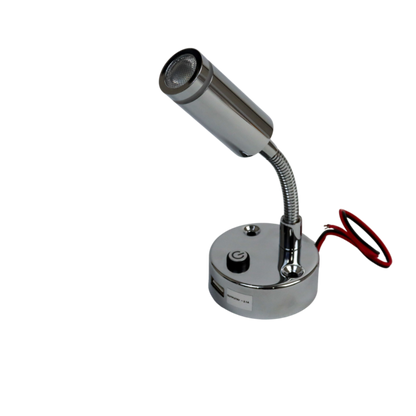 DUAL COLOUR READING LIGHT WITH USB PORT