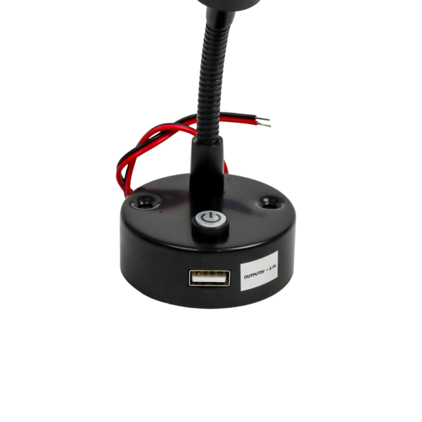 DUAL COLOUR READING LIGHT WITH USB PORT