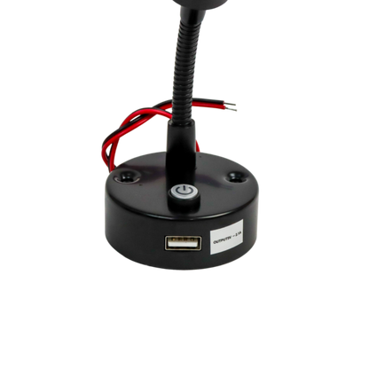 DUAL COLOUR READING LIGHT WITH USB PORT