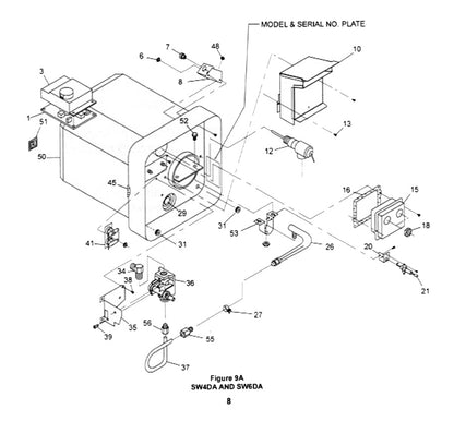 Suburban Thermostat 12Vdc SW6DA & SW6DEA 140d 232282 232319