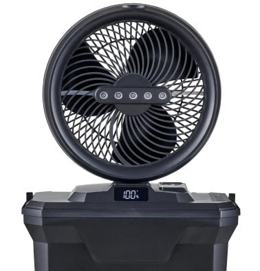 Aerobreeze ProMist 25cm Oscillating Misting Fan